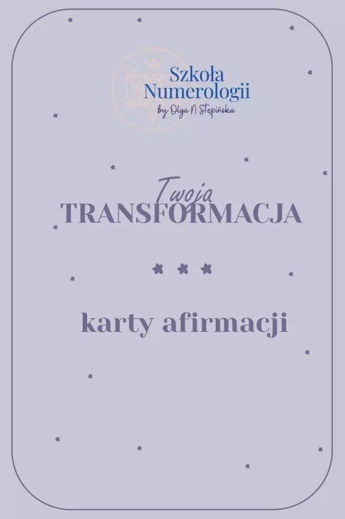 Karty afirmacyjne Twoja Transformacja - Książki