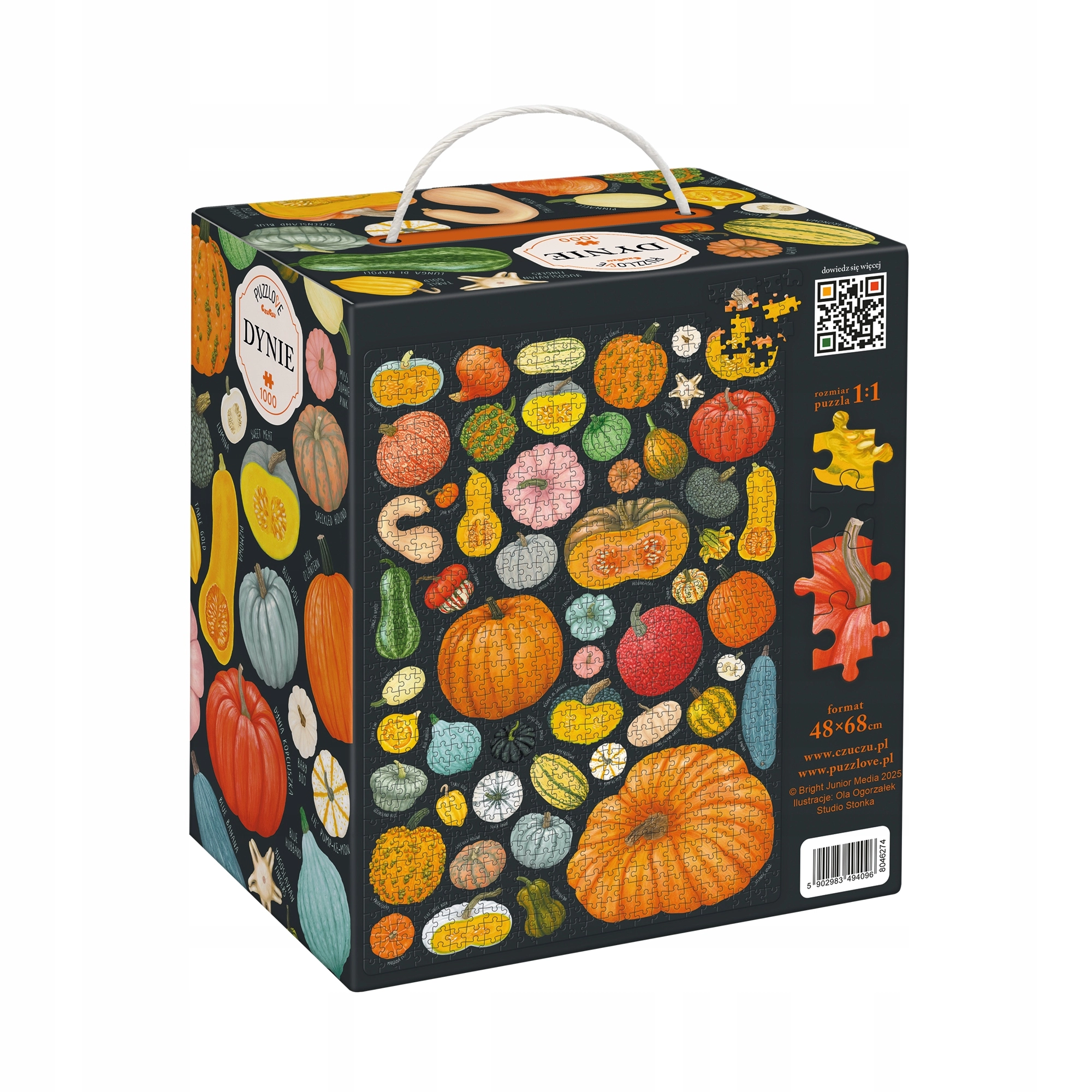 Puzzlove CzuCzu 1000 elementów. Dynie - Puzzle