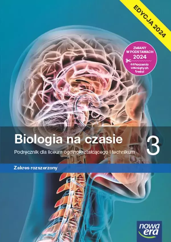Nowa Biologia na czasie 3. Podręcznik dla liceum ogólnokształcącego i technikum. Zakres rozszerzony. Edycja 2024 - Książki