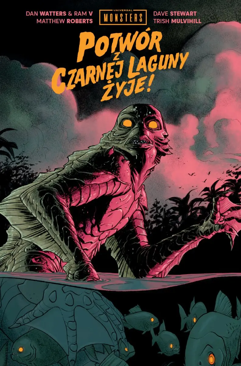 Universal Monsters: Potwór z Czarnej Laguny Żyje! - Książki