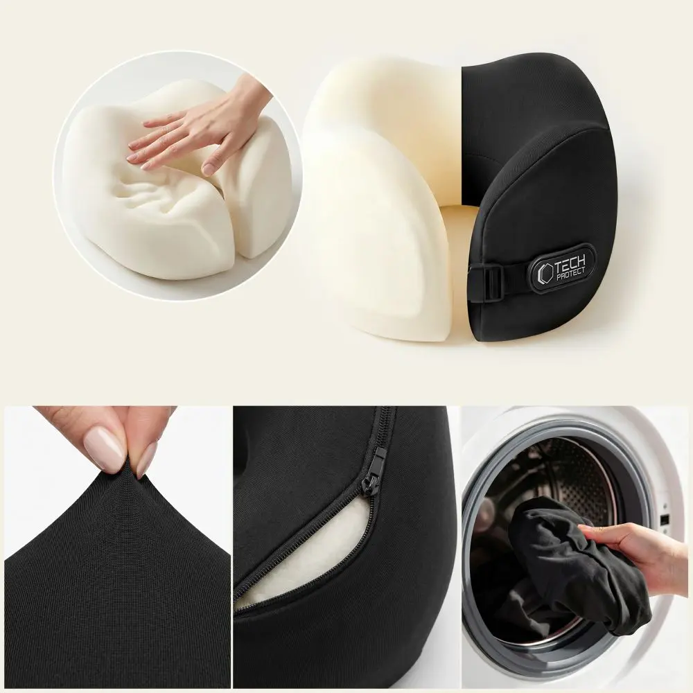Tech-Protect Comfortrest Travel Neck Pillow Black - Zabawki