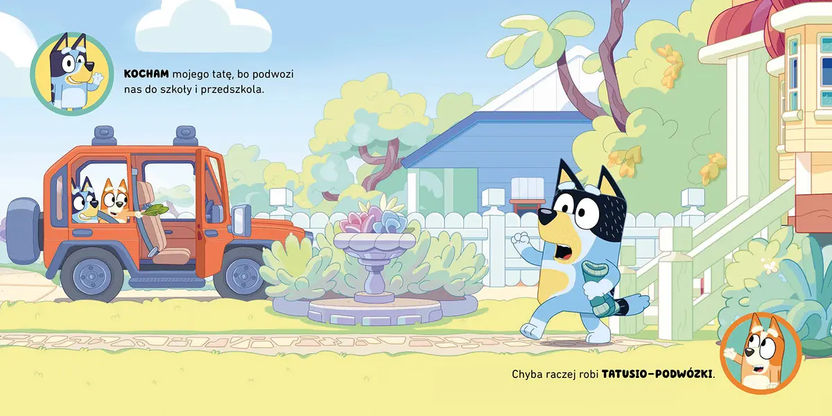 Bluey. Mój tata jest świetny - Książki