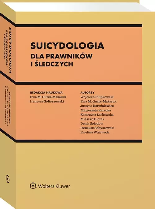 Suicydologia dla prawników i śledczych - Książki