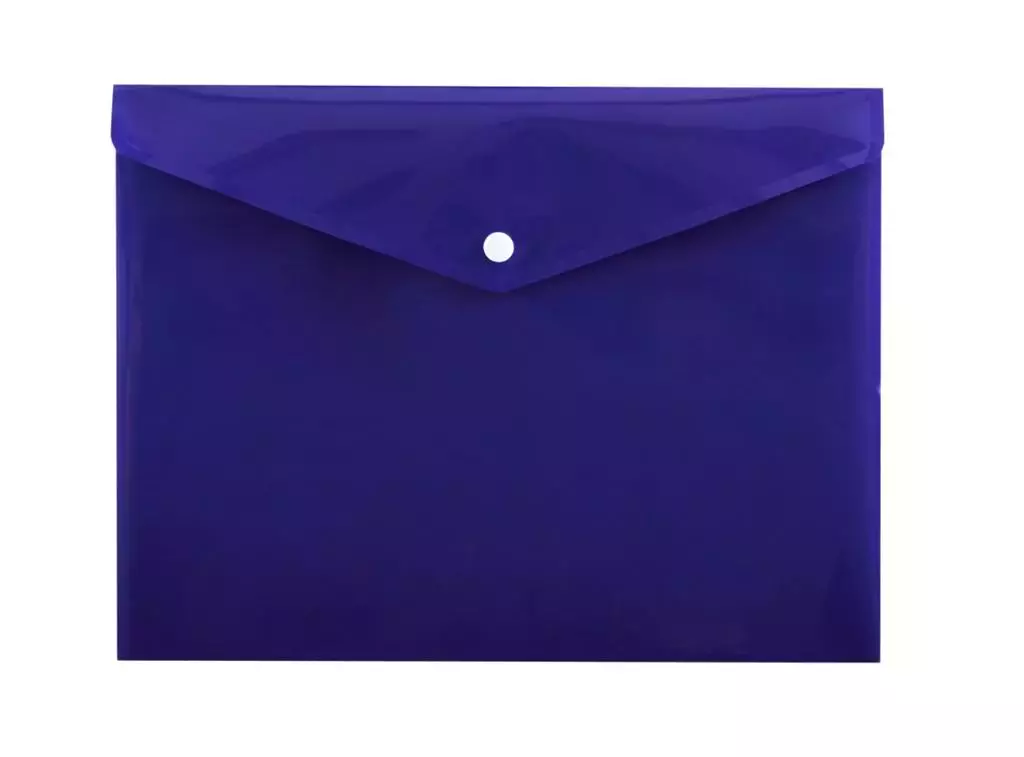 Koperta na zatrzask A5 PP-114 fioletowa PENMATE - Papiernicze i szkolne