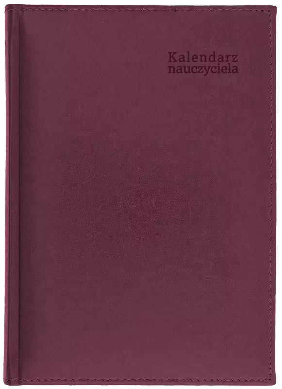 Kalendarz nauczyciela 2024/2025 B5 tygodniowy Vivella, bordowy - Książki