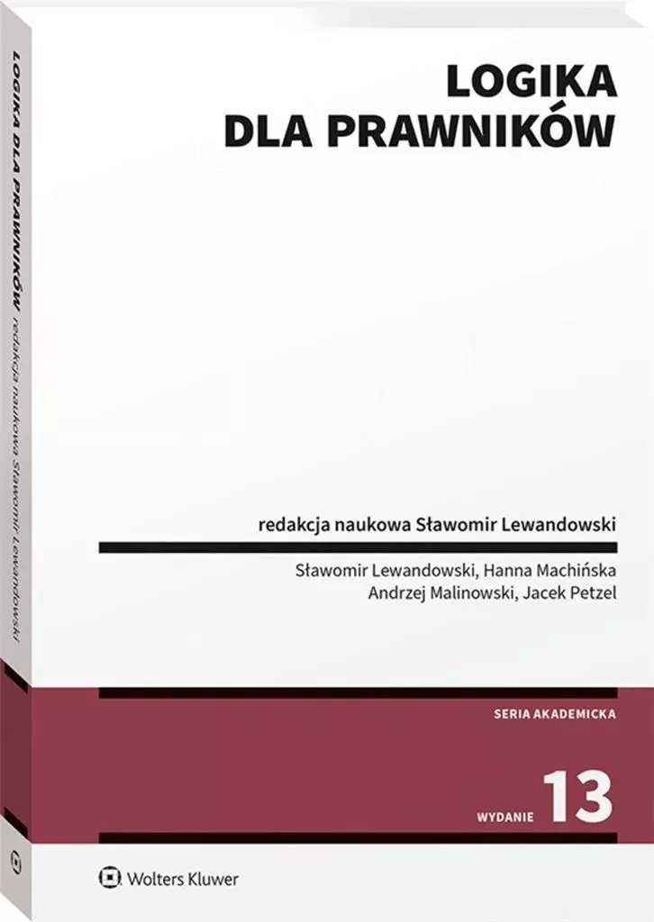 Logika dla prawników - Książki
