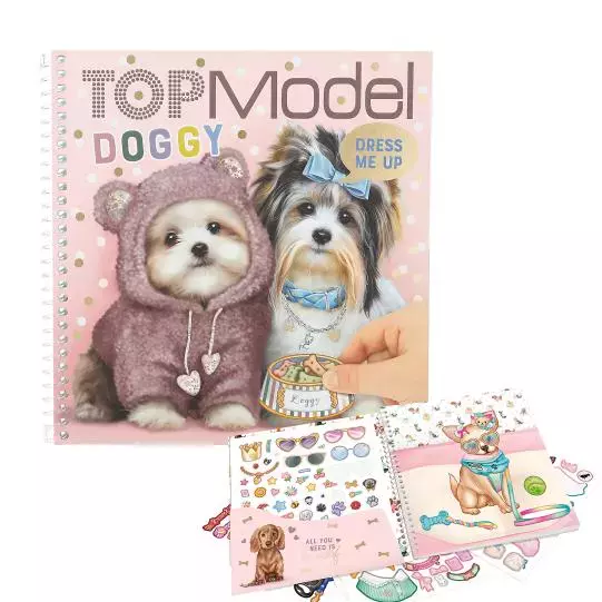 Zestaw Dress Me Up Doggy Top Model 12966A - Zabawki