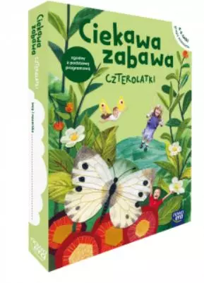 Ciekawa zabawa. Zestaw czterolatka w grupie mieszanej 4-5-latki - Książki