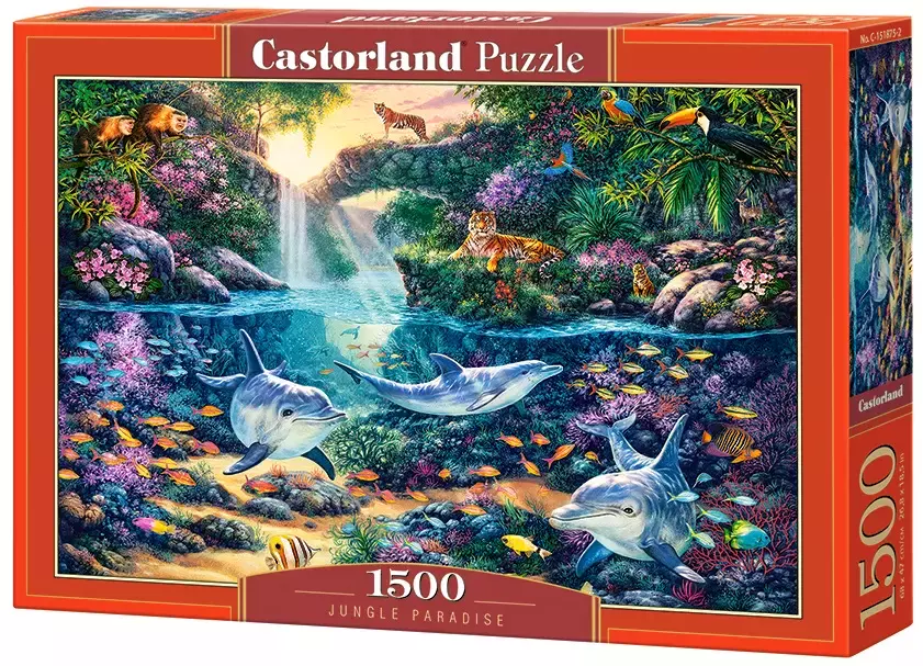 Puzzle 1500 elementów. Jungle Paradise - Puzzle