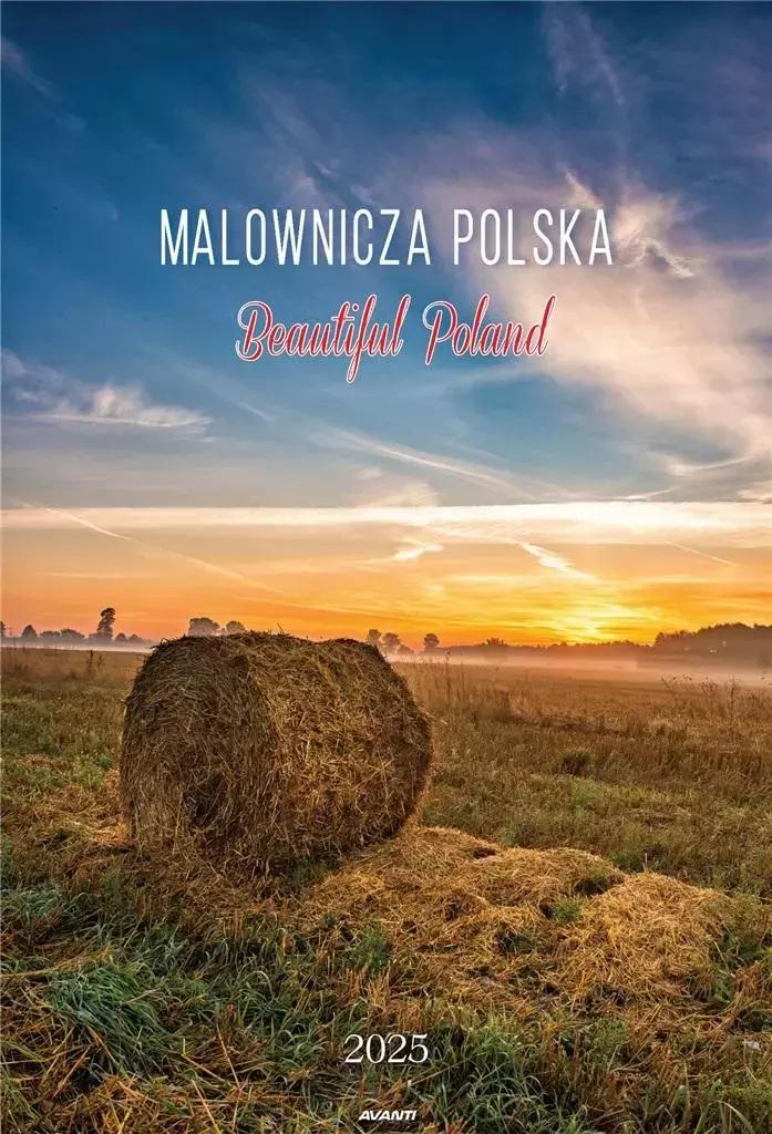 Kalendarz 2025 ścienny A3 Malownicza Polska - Książki