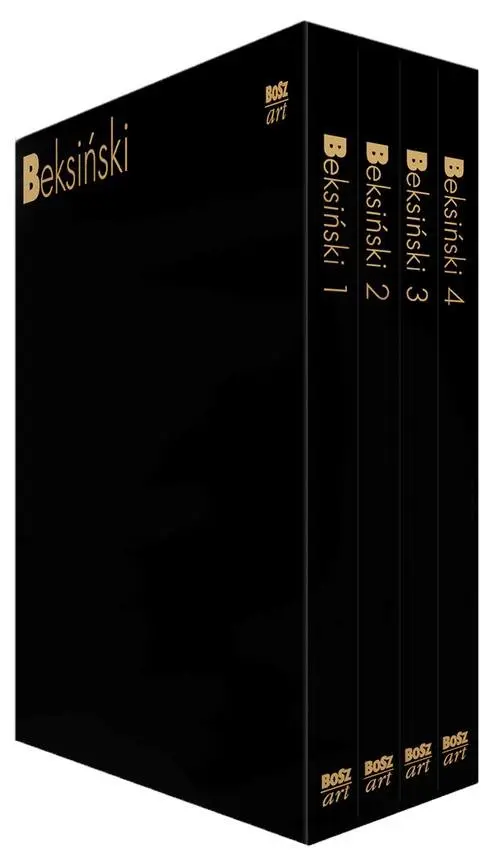 Beksiński Tom 1-4 Komplet w etui - Książki