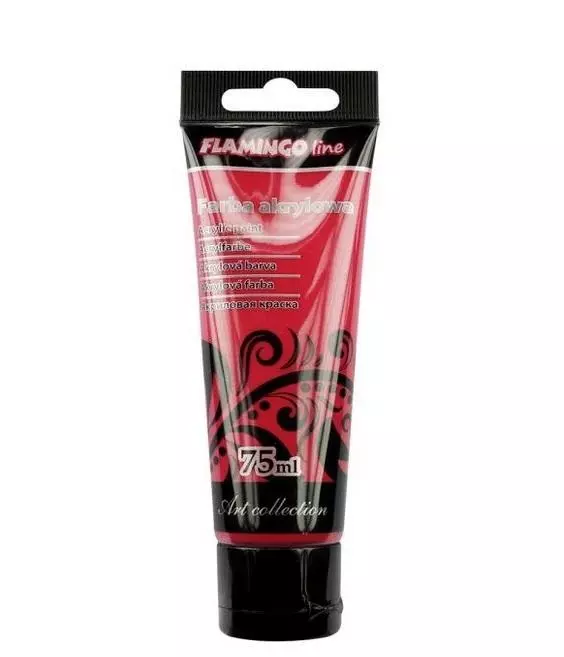Farba akrylowa 75ml 032 karminowa - Papiernicze i szkolne