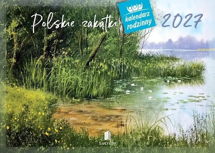 Kalendarz 2027 rodzinny Polskie zakątki - Książki