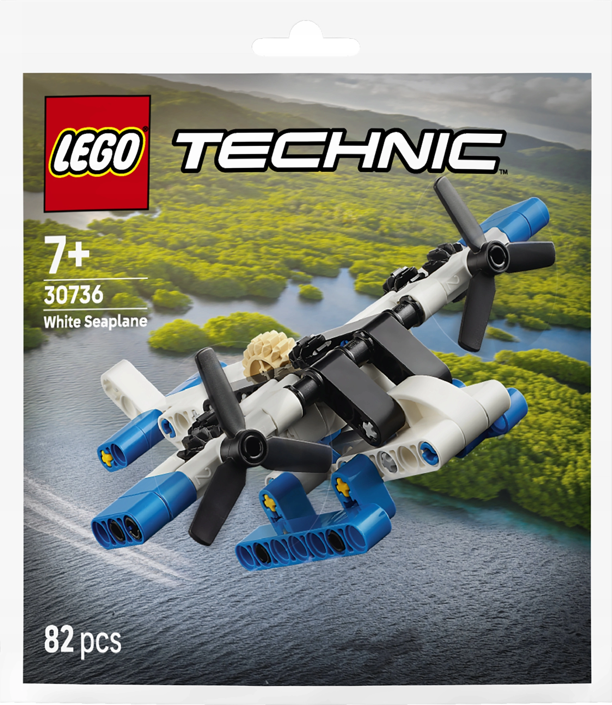 LEGO Technic Biały wodnosamolot 30736 - Zabawki