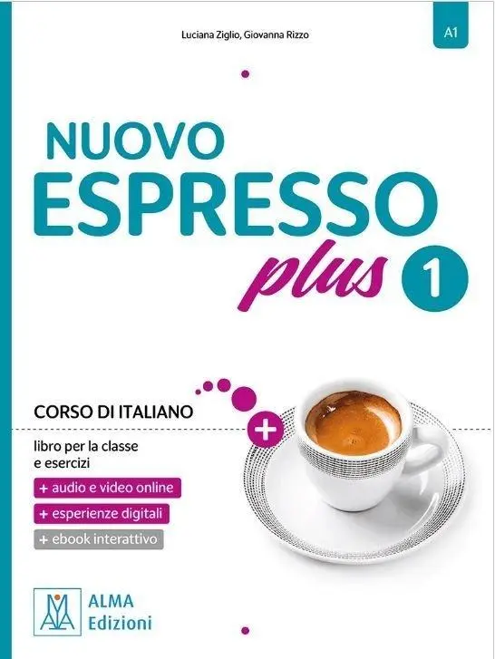 Nuovo Espresso Plus 1 podr. + ćw. + online - Książki