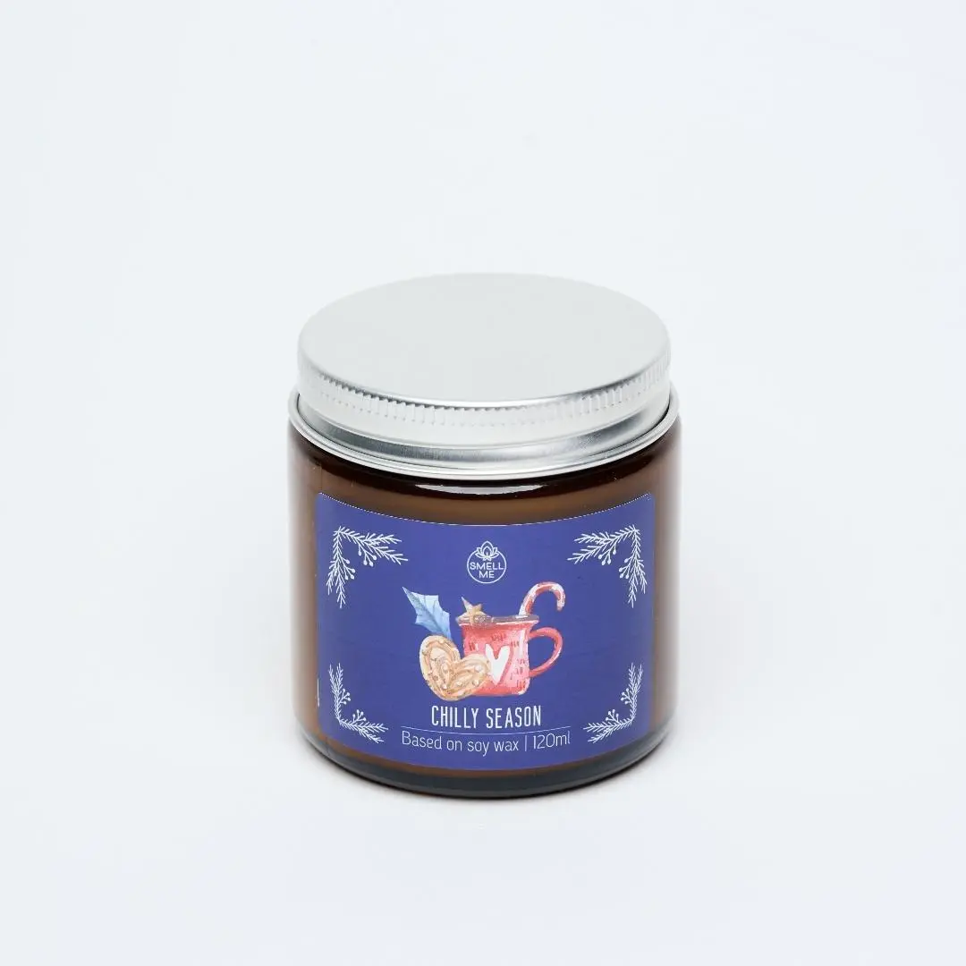 Świeczka sojowa Chilly Season 120ml - Papiernicze