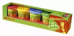 Ciasto - kubki 4+1 gratis masa plastyczna EASY - Papiernicze i szkolne