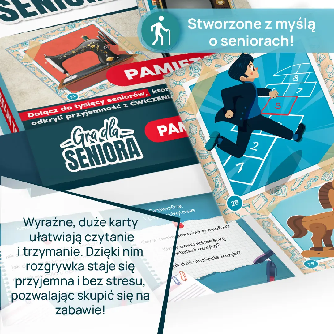 Gra dla Seniora. Pamiętam to - Gry