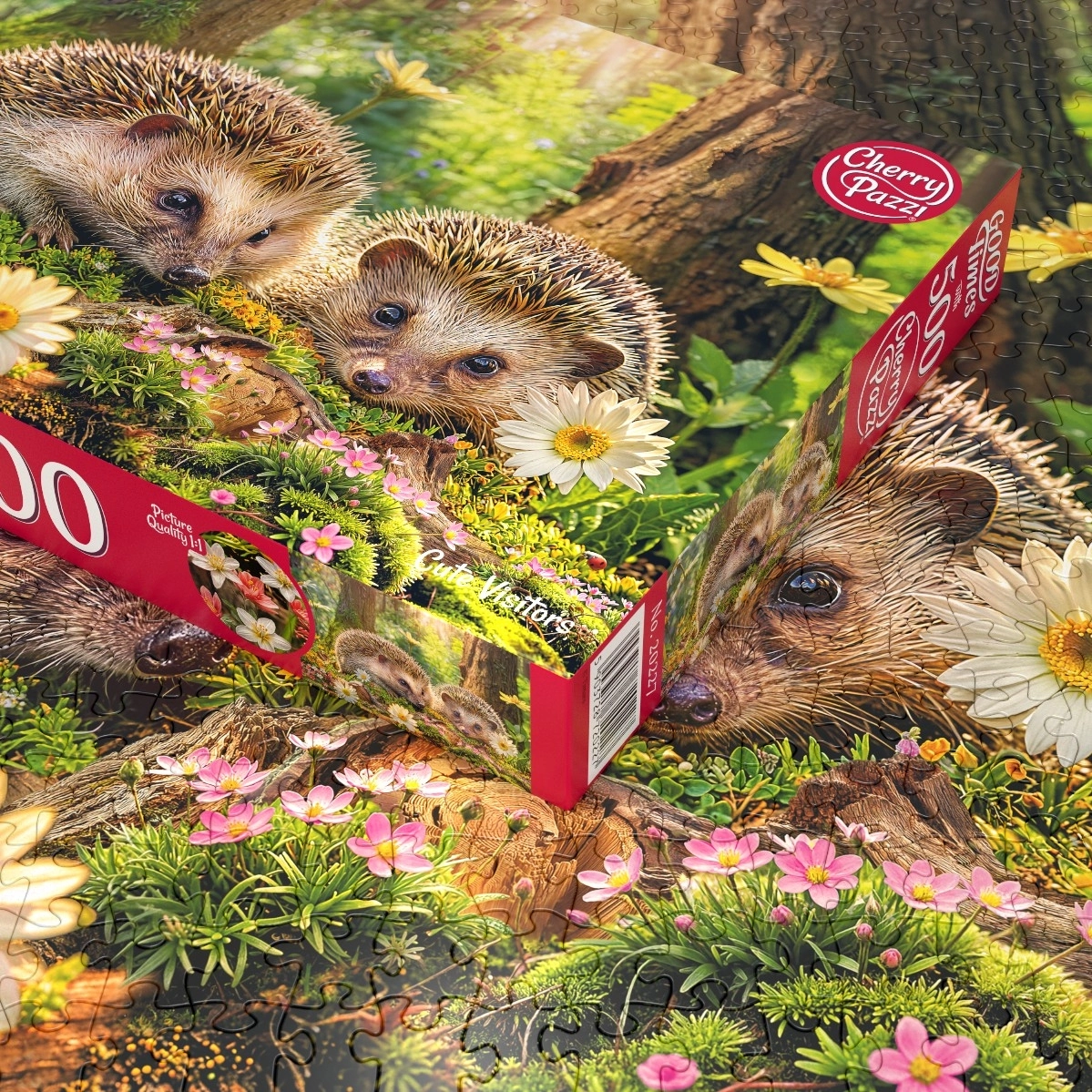 Puzzle 500 elementów. Uroczy goście 20227 - Puzzle