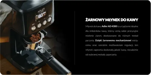 Młynek do kawy żarnowy - Elektronika i akcesoria