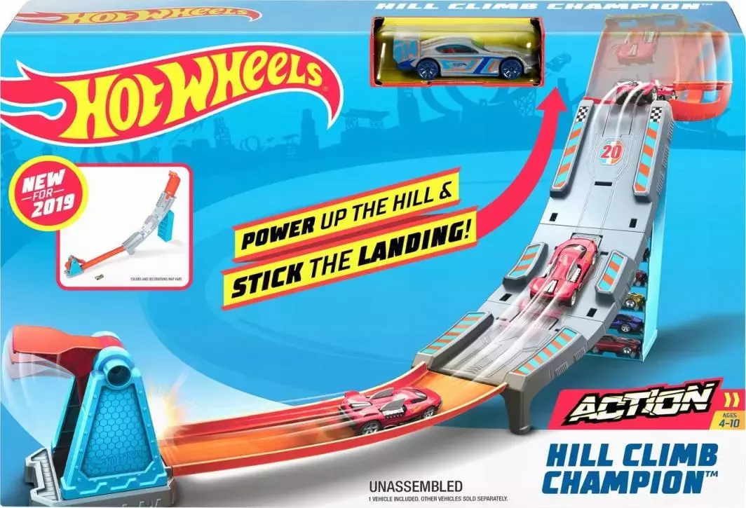 Hot Wheels. GBF83 Championship. Zestaw Sztuczki kaskaderskie - Zabawki