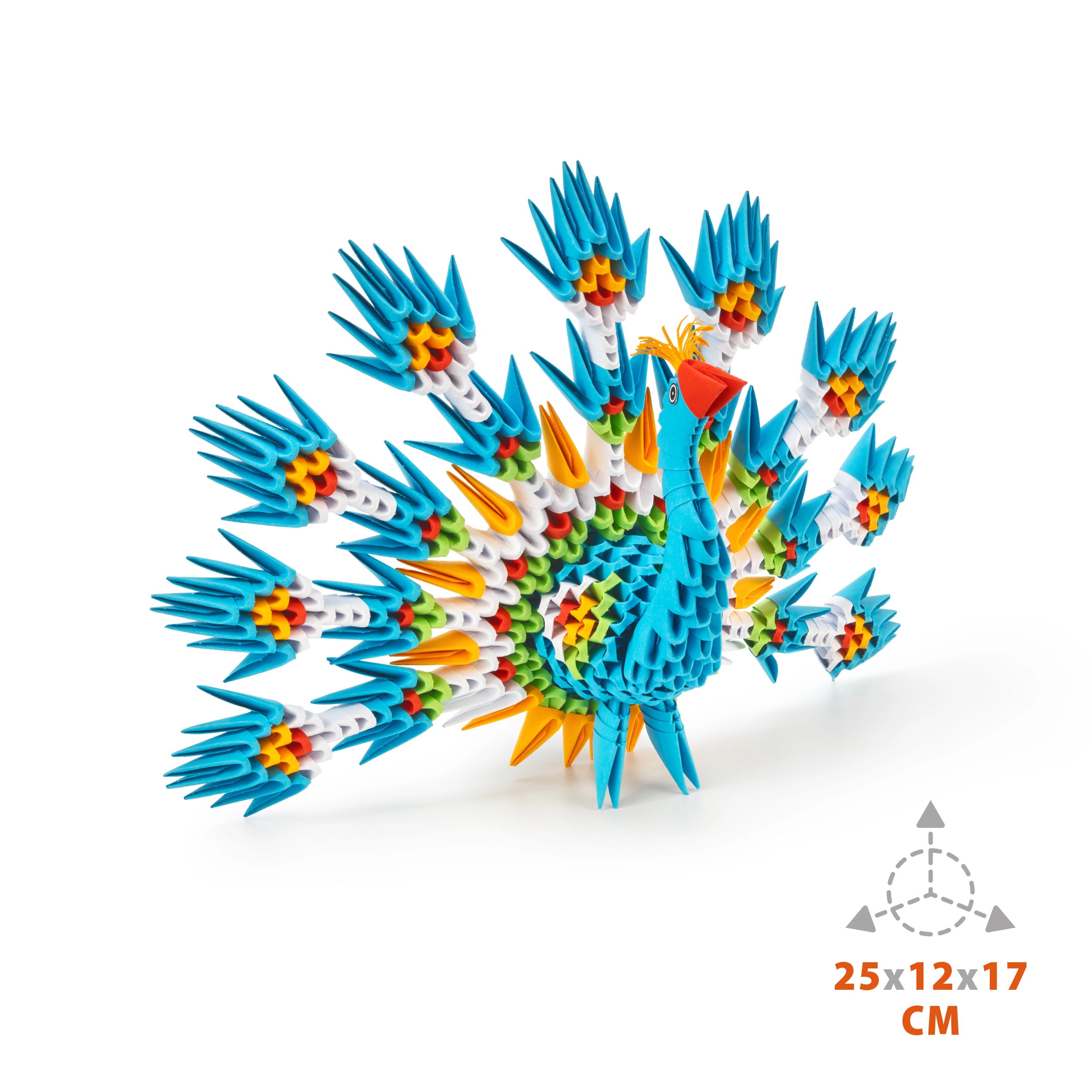 Origami 3D. Paw (549 elementów) - Zabawki