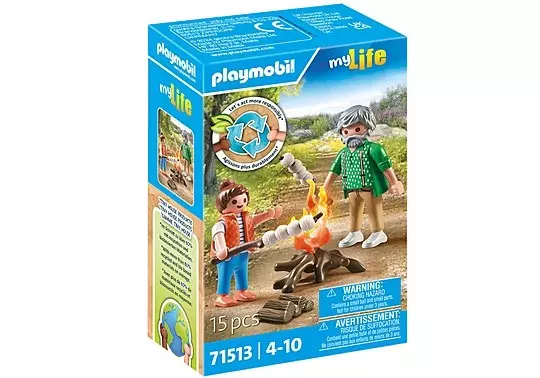 Zestaw figurek My Life 71513 Ognisko z piankami - Zabawki