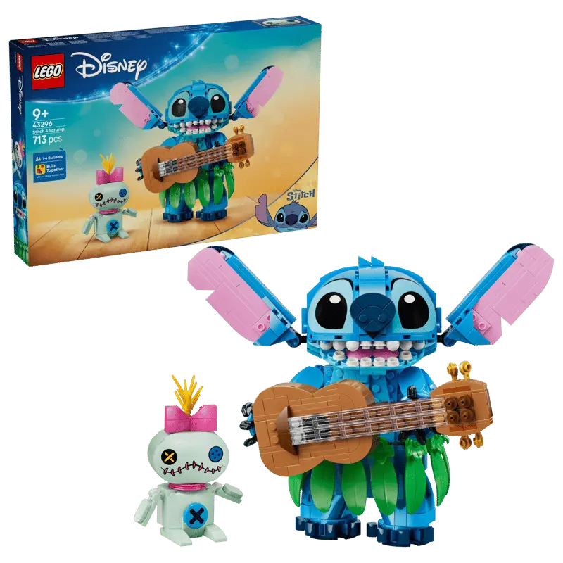 LEGO Disney™ Stitch i Strupka 43296 - Zabawki