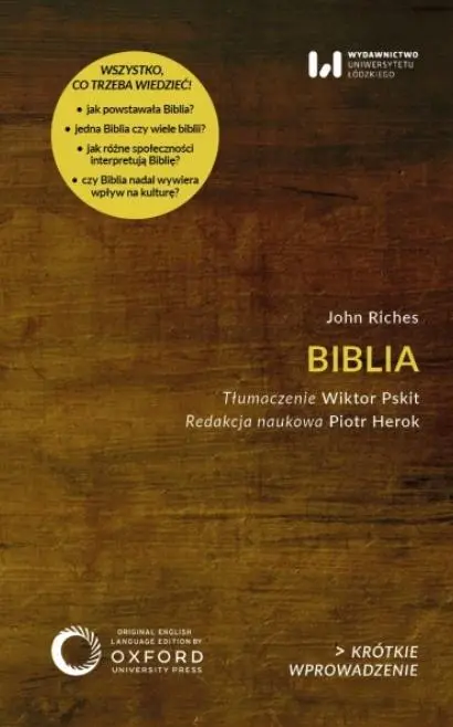 Biblia - Książki