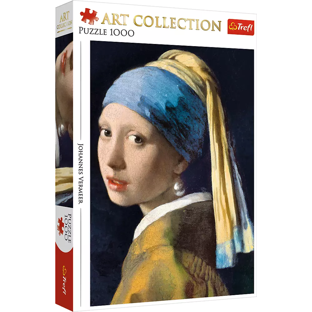 Puzzle 1000 elementów. Dziewczyna z perłą, Johannes Vermeer - Puzzle