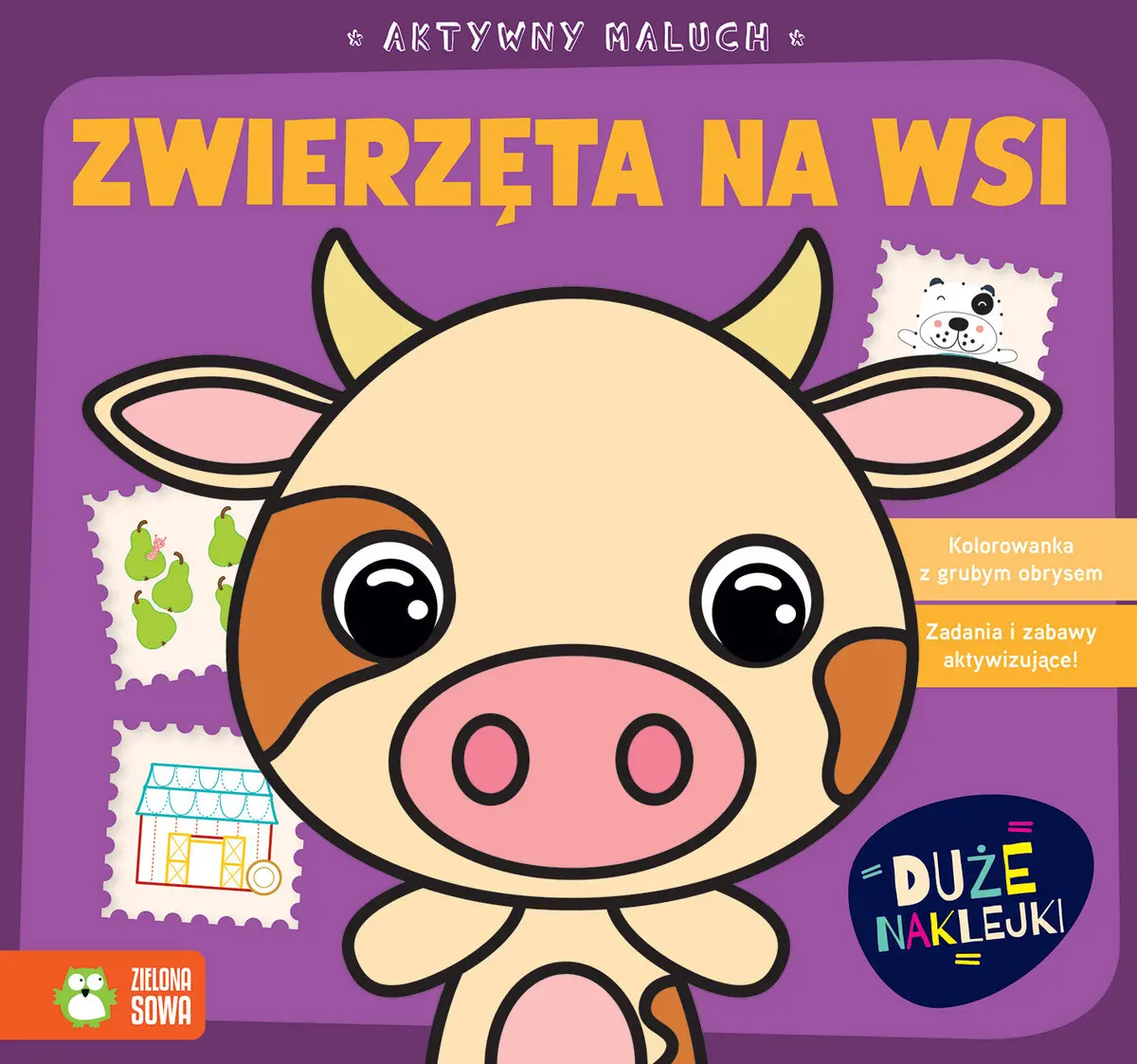 Aktywny maluch. Zwierzęta na wsi - Książki