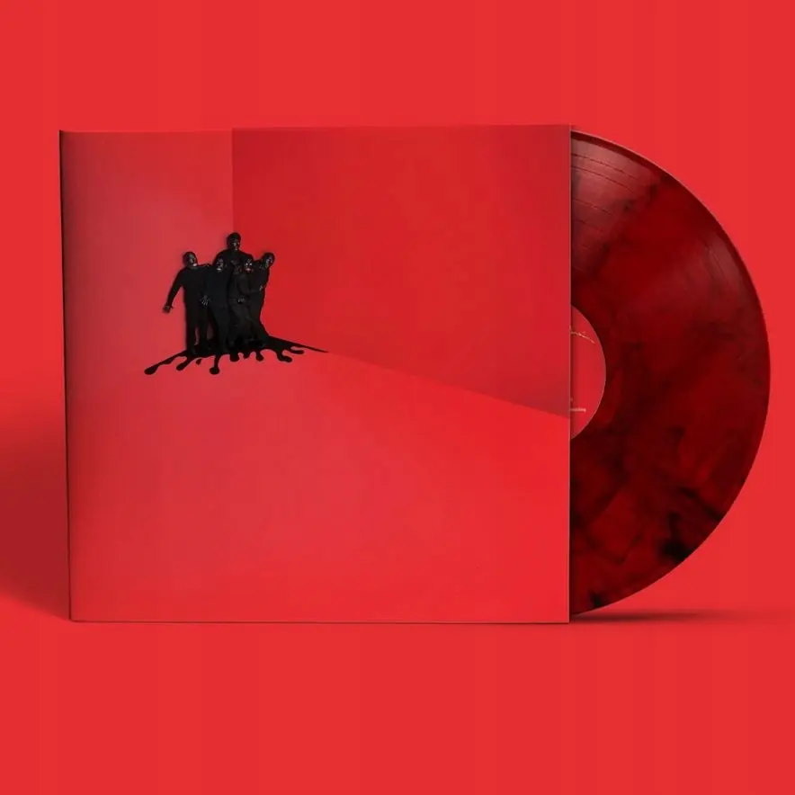 Czerwony album LP RED SMOKE, Winyl - Muzyka