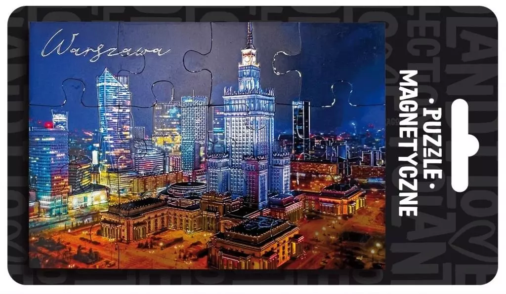 Magnes puzzle Warszawa ILP-MAG-PUZZ-WAR-01 - Papiernicze i szkolne