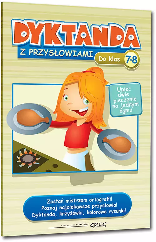Dyktanda z przysłowiami do klas 7-8 - Książki