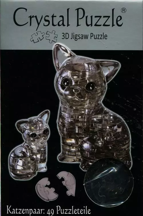 Crystal Puzzle. Kotki 3D - Puzzle