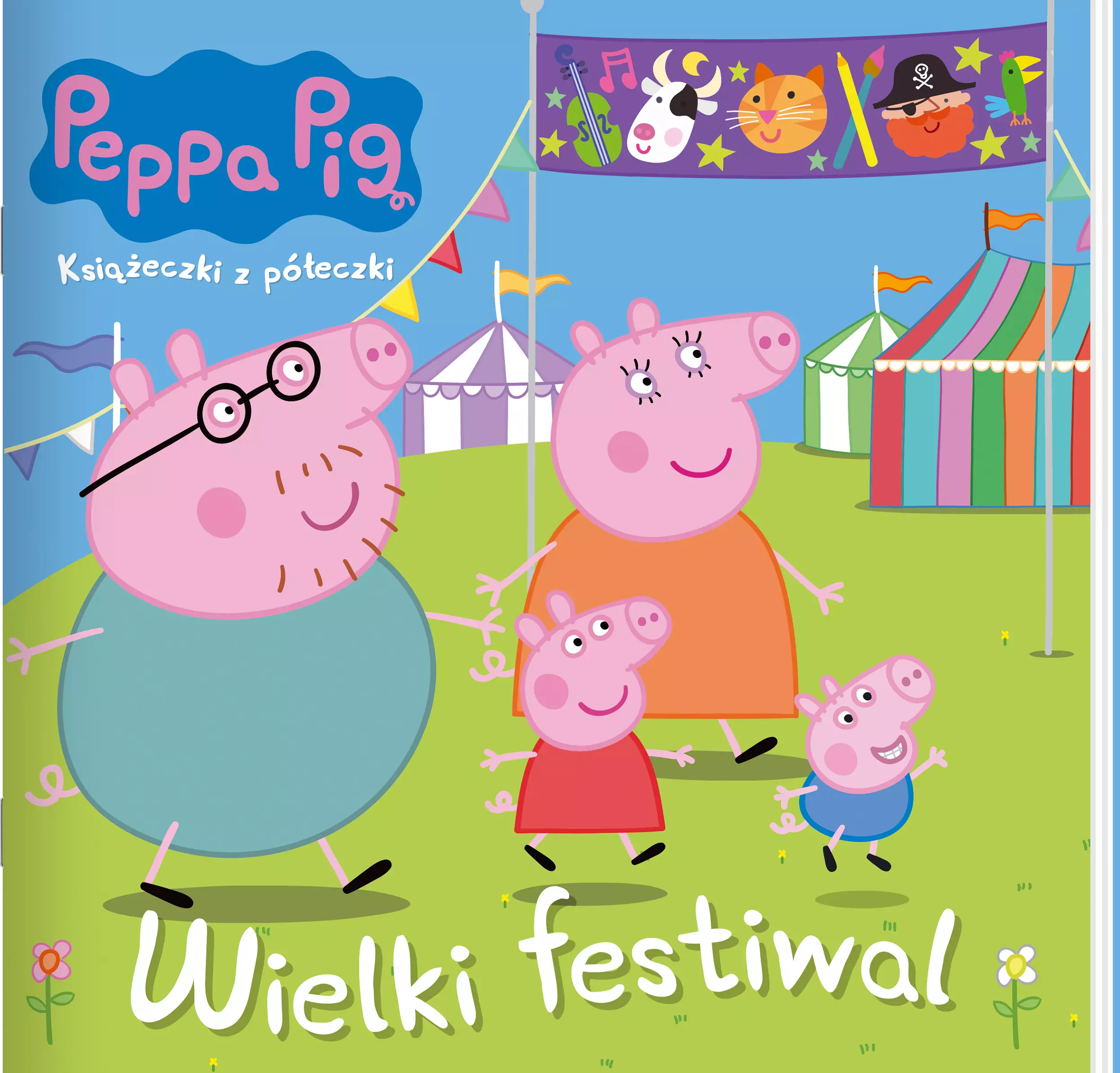 Wielki festiwal. Świnka Peppa. Książeczki z półeczki - Książki
