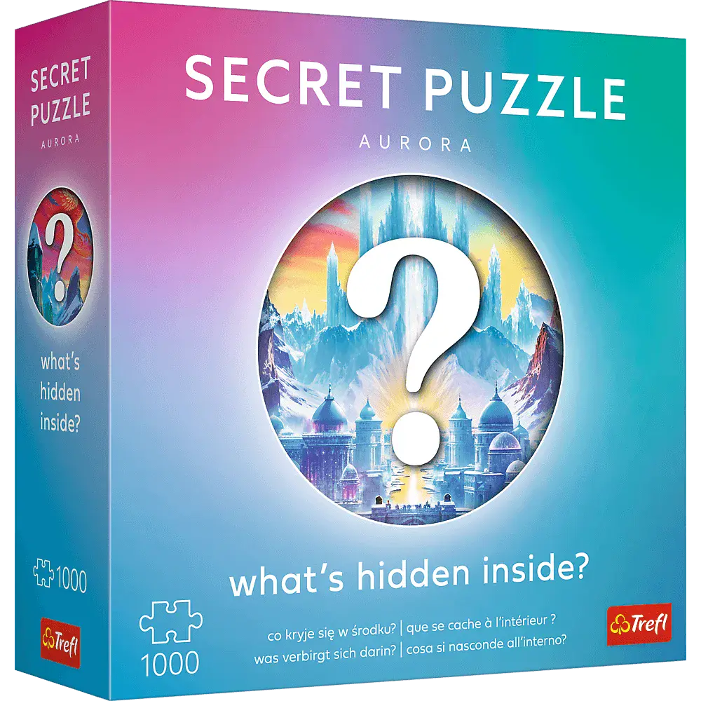 Puzzle Premium Plus Quality 1000 elementów. Secret Puzzle. Aurora - Puzzle