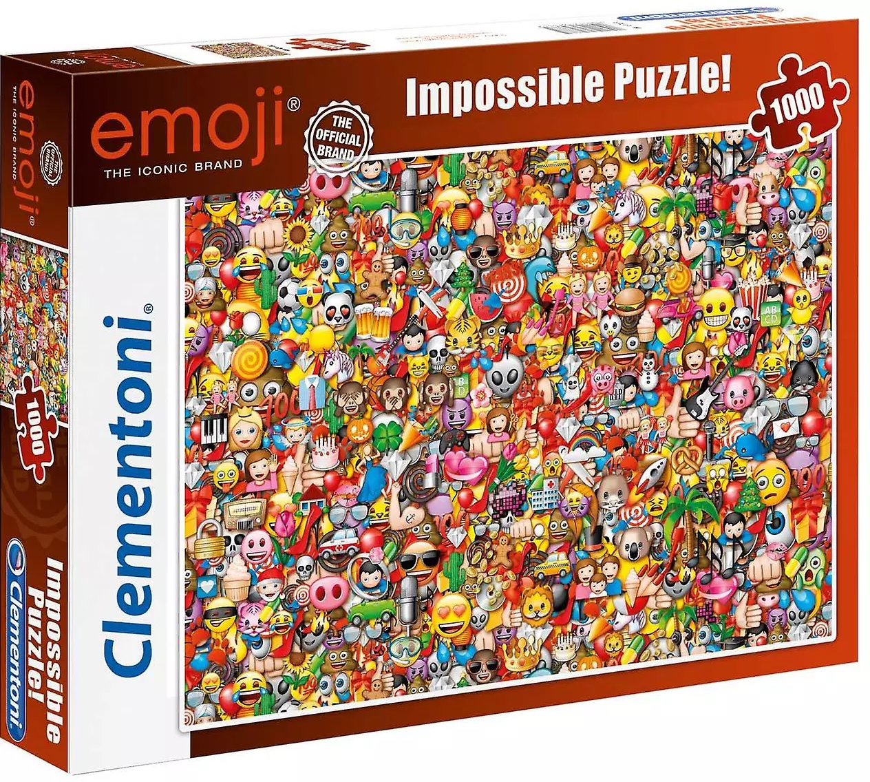 Puzzle 1000 elementów. Impossible puzzle! Emoji - Puzzle