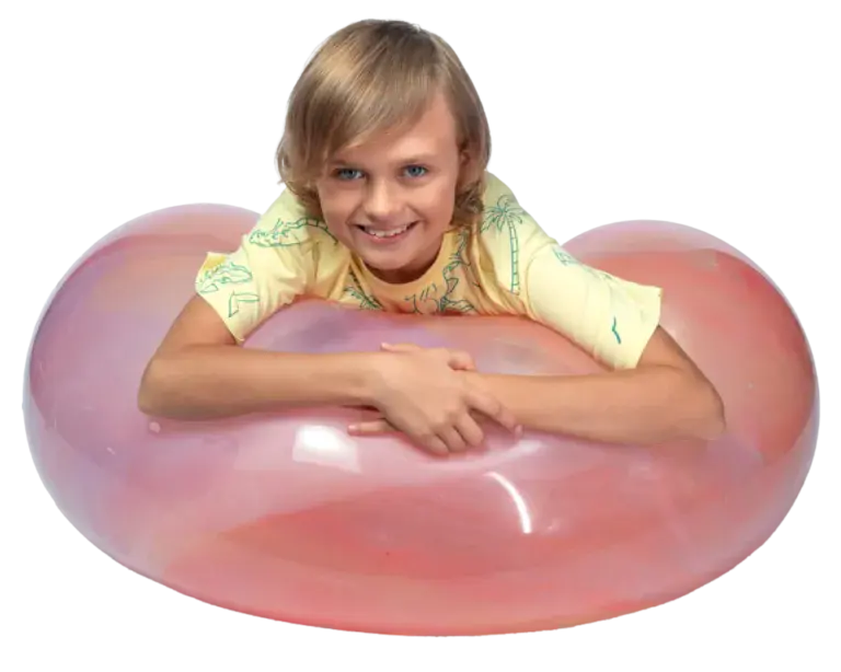 Mega bańka. Najeżona, różowa - Zabawki