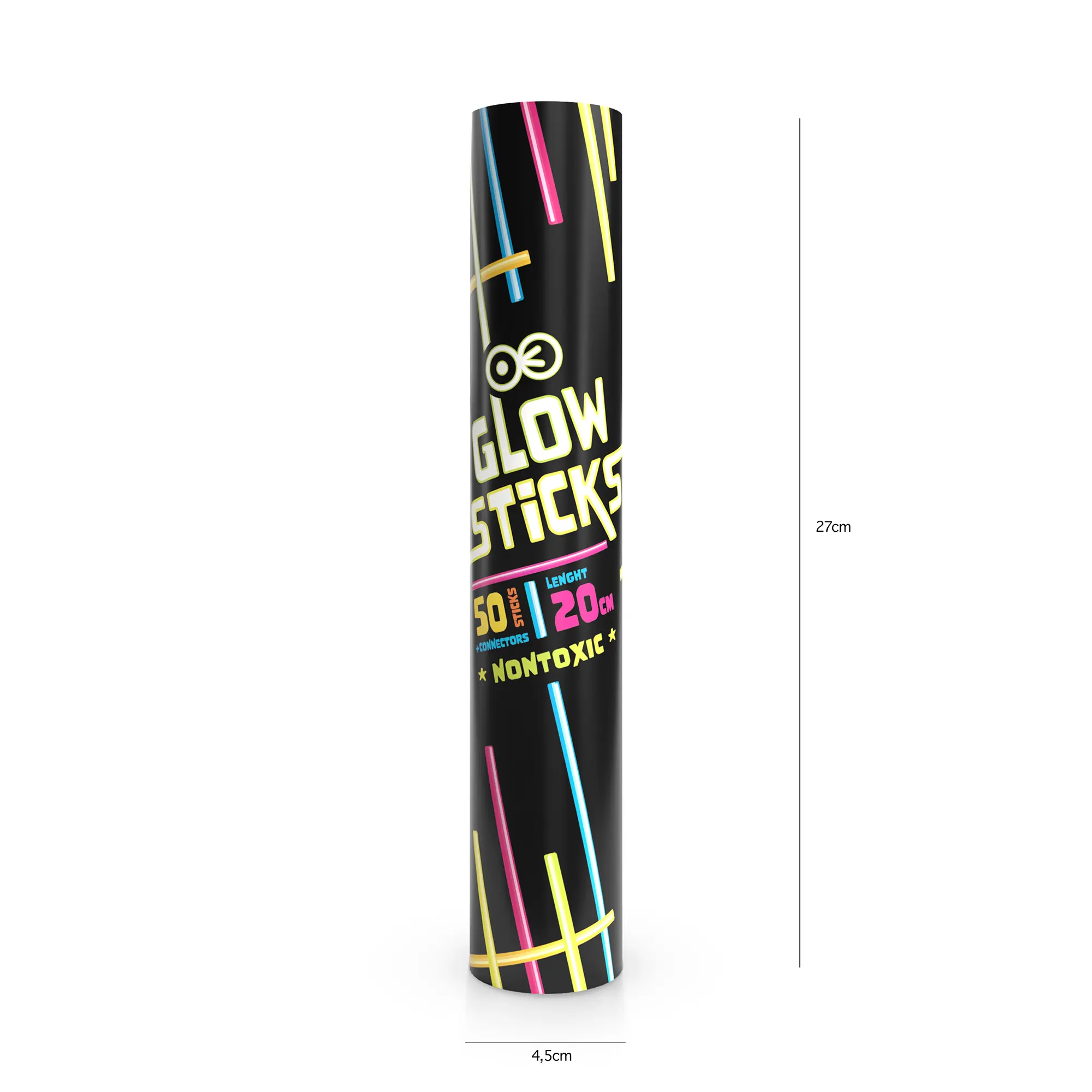 Bransoletki fluorescencyjne 50szt. - Zabawki