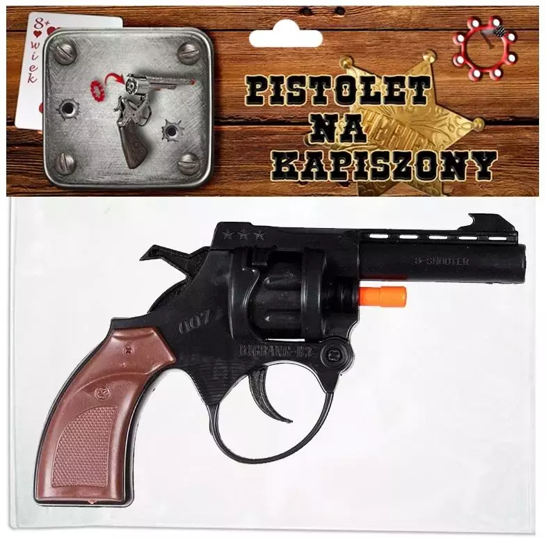 Pistolet na kapiszony - Zabawki