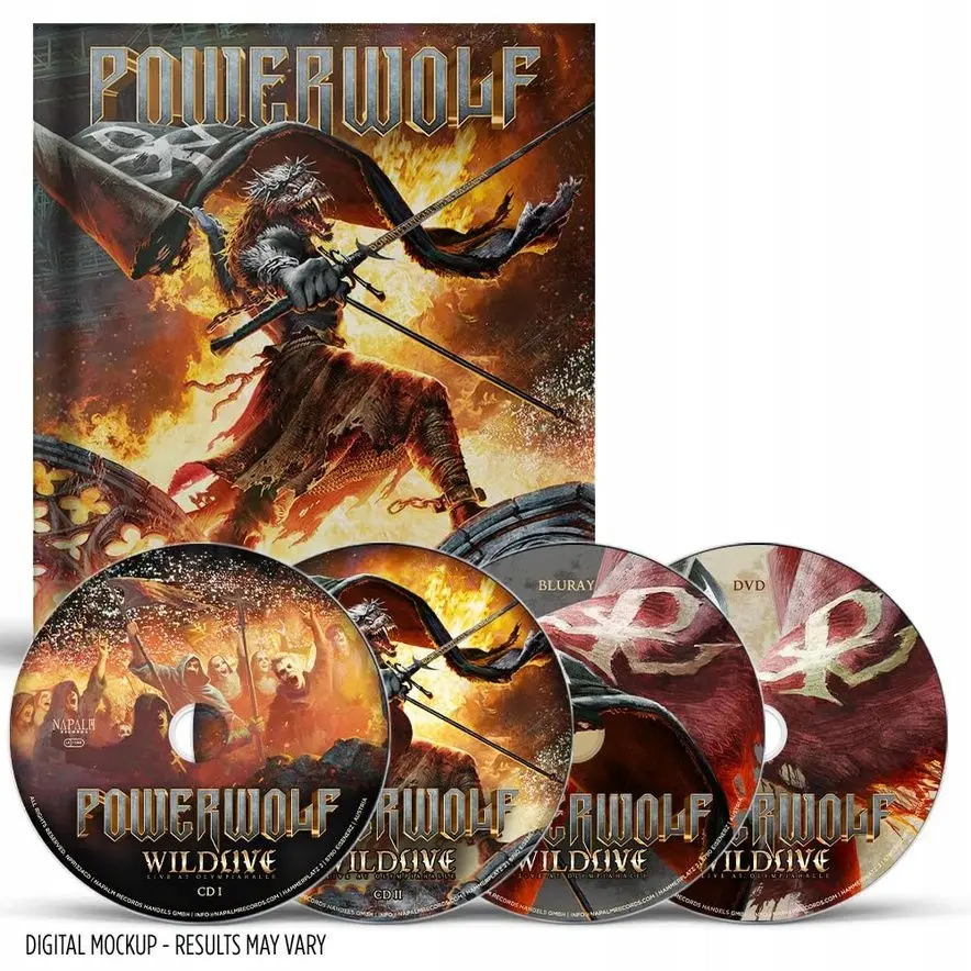 Wildlive Live At Olympiahalle BLURAYDVDCD, CD  +  DVD  +  Blu-ray - Muzyka