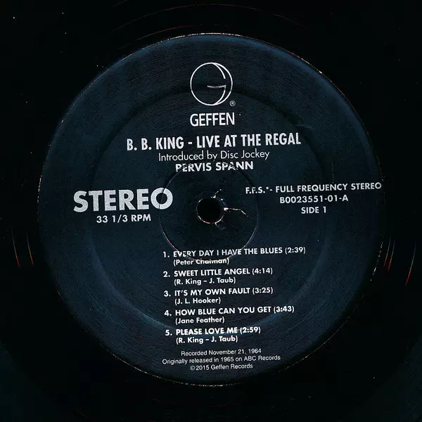 Live At The Regal, LP - Muzyka