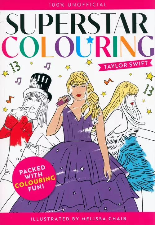 Superstar Colouring: Taylor Swift - Książki