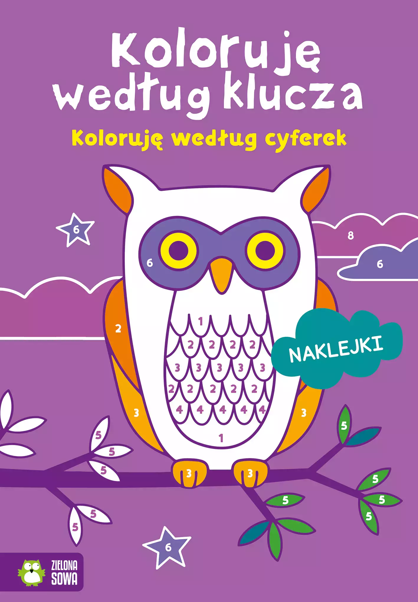 Koloruję według klucza. Koloruję według cyferek - Książki