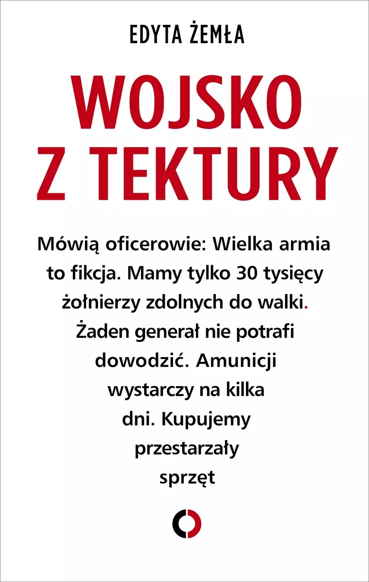 Wojsko z tektury - Książki