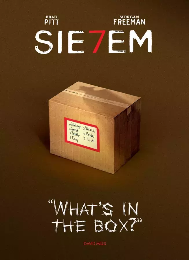 Siedem, DVD - Filmy