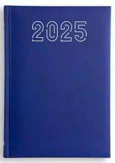 Kalendarz 2025 A5 standard granatowy - Książki