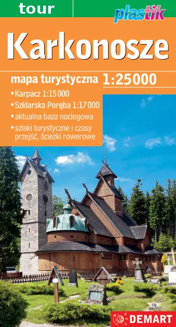 Karkonosze - mapa turystyczna 1:25000 - Książki