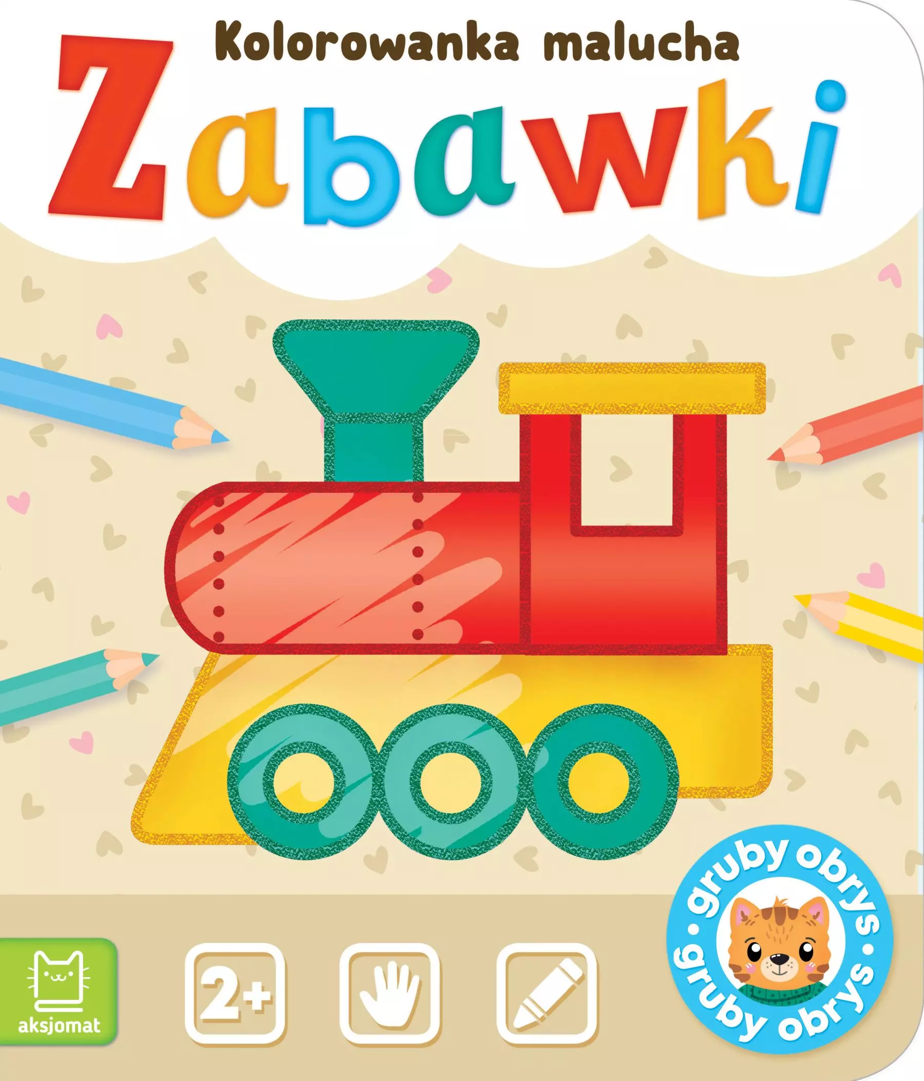 Zabawki. Kolorowanka malucha - Książki